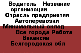 Водитель › Название организации ­ Ladya › Отрасль предприятия ­ Автоперевозки › Минимальный оклад ­ 40 000 - Все города Работа » Вакансии   . Белгородская обл.